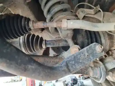 Автозапчастина б/у передня ліва трансмісія для nissan navara pick-up (d40m) 2.5 dci diesel cat посилання на oem iam 