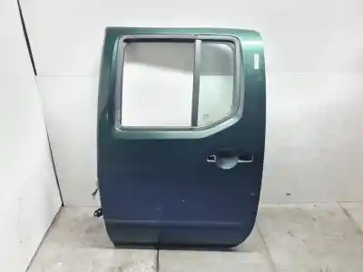 Автозапчастина б/у двері задні ліві для nissan navara pick-up (d40m) doble cab le 4x4 посилання на oem iam   