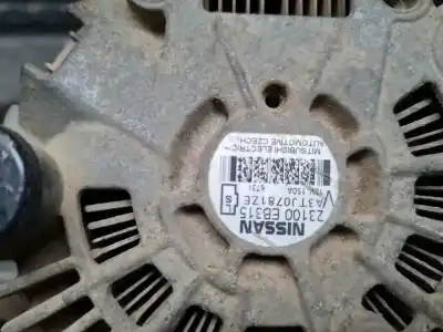 Автозапчастина б/у генератор для nissan navara pick-up (d40m) doble cab le 4x4 посилання на oem iam 23100eb315