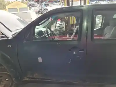 Автозапчастина б/у передні ліві двері для nissan navara pick-up (d40m) doble cab le 4x4 посилання на oem iam 