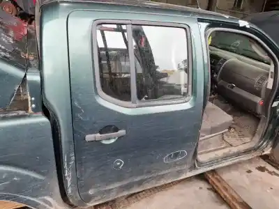 Автозапчастина б/у двері задні праві для nissan navara pick-up (d40m) doble cab le 4x4 посилання на oem iam   