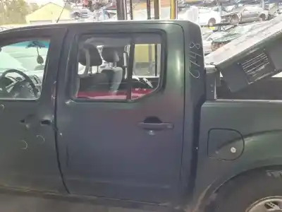 Автозапчастина б/у двері задні ліві для nissan navara pick-up (d40m) doble cab le 4x4 посилання на oem iam 