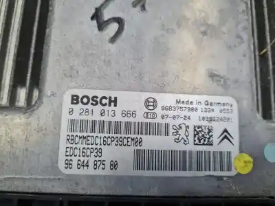 Автозапчастина б/у ебу контролер двигуна для mitsubishi outlander (cw0) 2.2 di-d cat посилання на oem iam 9664487580  