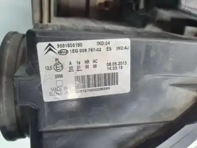 Pezzo di ricambio per auto di seconda mano faro anteriore destro per citroen c3 picasso exclusive riferimenti oem iam 9681806180  