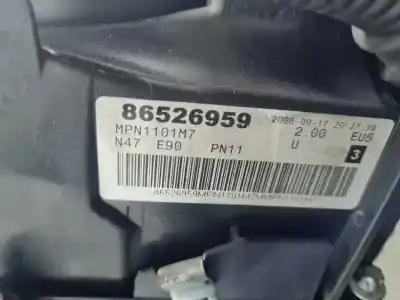 Second-hand car spare part complete engine for bmw serie 1 berlina (e81/e87) 118d oem iam references n47d20c  