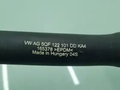 Автозапчастина б/у рукав для audi q3 (f3b) 35 tdi advanced посилання на oem iam 5qf122101  