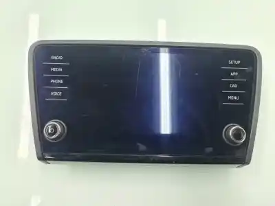 Second-hand car spare part multifunction display for skoda octavia combi (5e5) active 116 cv / 85 kw oem iam references 5e0919605n  