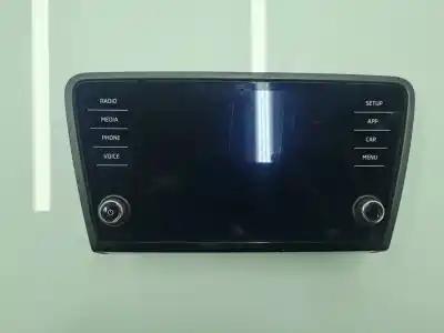 Автозапчасти б/у многофункциональный дисплей за skoda octavia combi (5e5) active 116 cv / 85 kw ссылки oem iam 5e0919605n