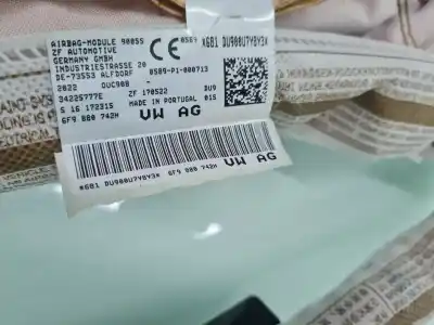 Piesă de schimb auto la mâna a doua airbag perdea fațã dreapta pentru seat arona fr referințe oem iam 6f9880742h