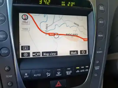Second-hand car spare part gps navigation system for lexus gs (gs/us/ws19) 450 h oem iam references 8611130840