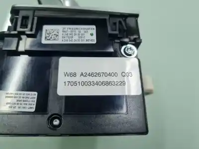 Second-hand car spare part gear lever for mercedes-benz clase a (w176) a 45 amg 4-matic (176.052) 381 cv / 280 kw oem iam references a2462670400  