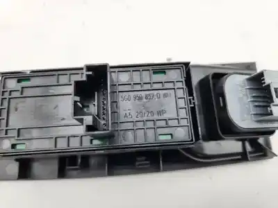 Автозапчастина б/у передні вікний вмикач для skoda octavia combi (nx5) ambition 116 cv / 85 kw посилання на oem iam 5g0959857d  