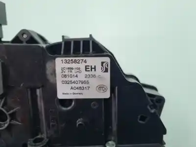 Peça sobressalente para automóvel em segunda mão fechadura da porta dianteira direita por opel corsa d catch me referências oem iam 13258274