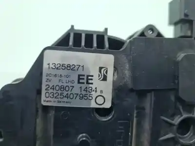 Peça sobressalente para automóvel em segunda mão fechadura da porta dianteira esquerda por opel corsa d catch me referências oem iam 13258271