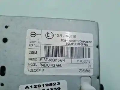 Pezzo di ricambio per auto di seconda mano impianto audio / radio cd per ford focus lim. (cb8) edition riferimenti oem iam f1bt18c815gh