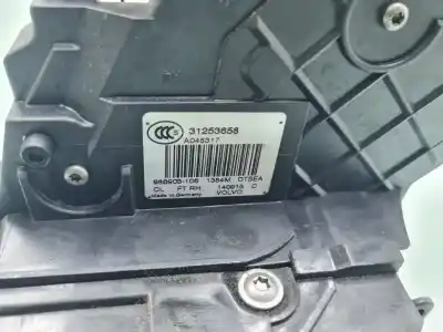 Second-hand car spare part front right door lock for volvo xc60 kinetic 2wd oem iam references 31253658