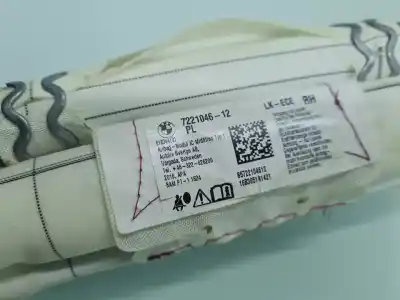 Peça sobressalente para automóvel em segunda mão AIRBAG DE CORTINA DIANTEIRO DIREITO por BMW SERIE 1 LIM. (F21)  Referências OEM IAM 7221046  