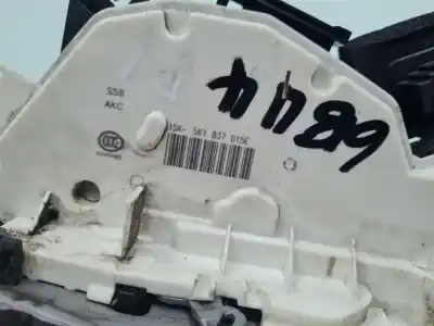 Автозапчасти б/у замок левой передней двери за seat leon st (5f8) 1.6 tdi ссылки oem iam 5k1837015e  