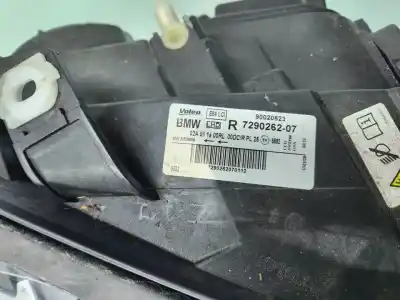 Second-hand car spare part right headlight for bmw x1 (e84) sdrive 18d oem iam references 729026207  