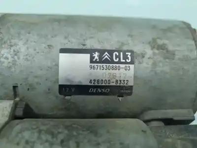 Second-hand car spare part starter motor for citroen c3 aircross feel oem iam references 9671530880