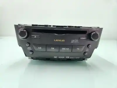 Автозапчастина б/у аудіо система / радіо cd для lexus is200 (ds2/is2) 220d посилання на oem iam 8612053420  