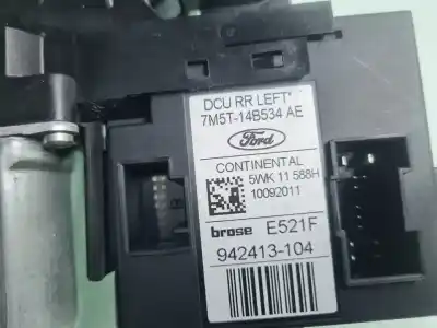 Second-hand car spare part rear left window motor for ford kuga (cbv) titanium 4x2 oem iam references 7m5t14b534ae