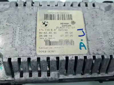 Second-hand car spare part multifunction display for bmw x5 (e70) xdrive30d oem iam references 15775116  