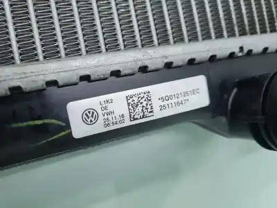 Автозапчасти б/у водяной радиатор за seat leon (5f1) reference ссылки oem iam 5q0121251ec