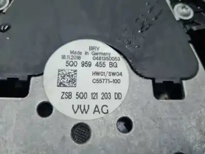 Автозапчастина б/у електро вентилятор для seat leon (5f1) reference посилання на oem iam 5q0959455bg  