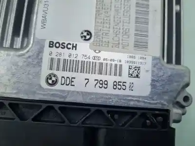 Second-hand car spare part ecu engine control for bmw 3 touring (e91) 320 d oem iam references 7799855  