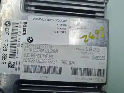 Peça sobressalente para automóvel em segunda mão centralina de motor uce por bmw 3 touring (e91) 320 d referências oem iam 7799855