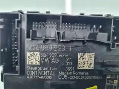 Автозапчасти б/у электронный модуль за skoda octavia combi (nx5) ambition 116 cv / 85 kw ссылки oem iam 5q4959593h