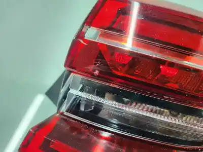 Second-hand car spare part right tailgate light for renault clio v equilibre 100 cv / 74 kw oem iam references 265509761r  