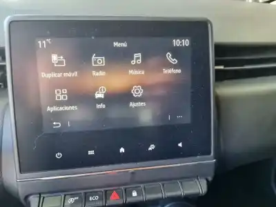Second-hand car spare part multifunction display for renault clio v equilibre 100 cv / 74 kw oem iam references 280346916r  