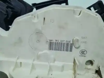 Автозапчастина б/у замок передній праві двері для seat leon (5f1) 1.6 tdi посилання на oem iam 5k1837016e  