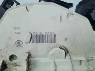 Автозапчастина б/у замок передніх дверей лівий для seat leon (5f1) 1.6 tdi посилання на oem iam 5k1837015e  