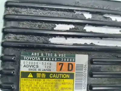 İkinci el araba yedek parçası elektronik modül için lexus gs (gs/us/ws19) 450 h oem iam referansları 8954030800  