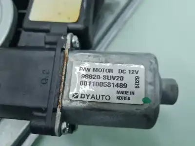 Second-hand car spare part rear left window regulator for opel mokka color edition oem iam references 98820suv20  