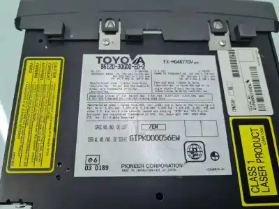 Second-hand car spare part audio system / radio cd for lexus gs (gs/us/ws19) 450 h oem iam references 8612030g00  