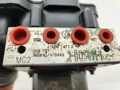 Peça sobressalente para automóvel em segunda mão abs por dacia duster sl eficacia 4x4 referências oem iam 476607477r  