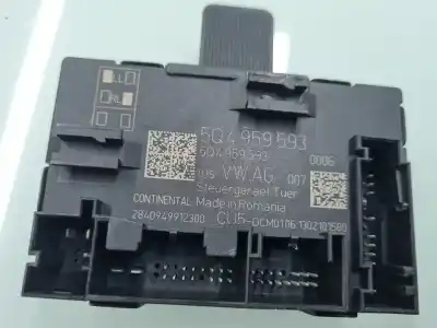 Second-hand car spare part electronic module for seat leon (5f1) 1.6 tdi oem iam references 5q4959593