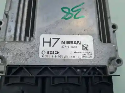 Pezzo di ricambio per auto di seconda mano centralina motore per nissan qashqai (j10) acenta riferimenti oem iam 23710bb58e
