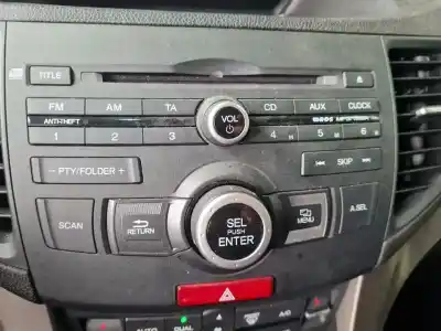 Pièce détachée automobile d'occasion SYSTÈME AUDIO / RADIOCD pour HONDA ACCORD BERLINA (CU)  Références OEM IAM   