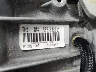 Peça sobressalente para automóvel em segunda mão caixa de velocidades por renault captur limited 118 cv / 87 kw referências oem iam tl4094