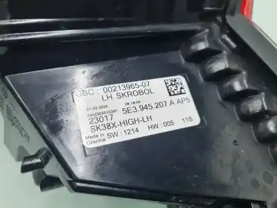Автозапчастина б/у лівий ход ліхар для skoda octavia combi (nx5) rs 244 cv / 180 kw посилання на oem iam 5e3945207a  