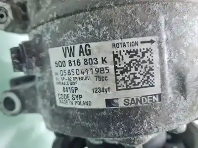 Pièce détachée automobile d'occasion  pour VOLKSWAGEN POLO VI (AW1, BZ1, AE1)  Références OEM IAM 5Q0816803K  