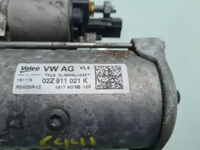 Pièce détachée automobile d'occasion  pour VOLKSWAGEN POLO VI (AW1, BZ1, AE1)  Références OEM IAM 02Z911021K  