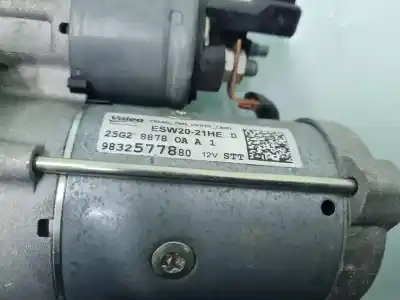 Pezzo di ricambio per auto di seconda mano motorino di avviamento per citroen c3 aircross feel riferimenti oem iam 9832577880
