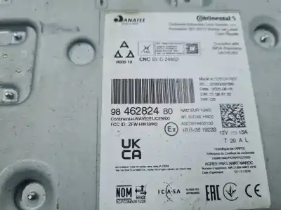 Second-hand car spare part Audio System / Radio Cd for CITROEN C3 AIRCROSS Feel OEM IAM references 9846282480  