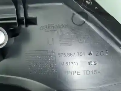 Peça sobressalente para automóvel em segunda mão moldagem por seat ateca style * referências oem iam 575867761  